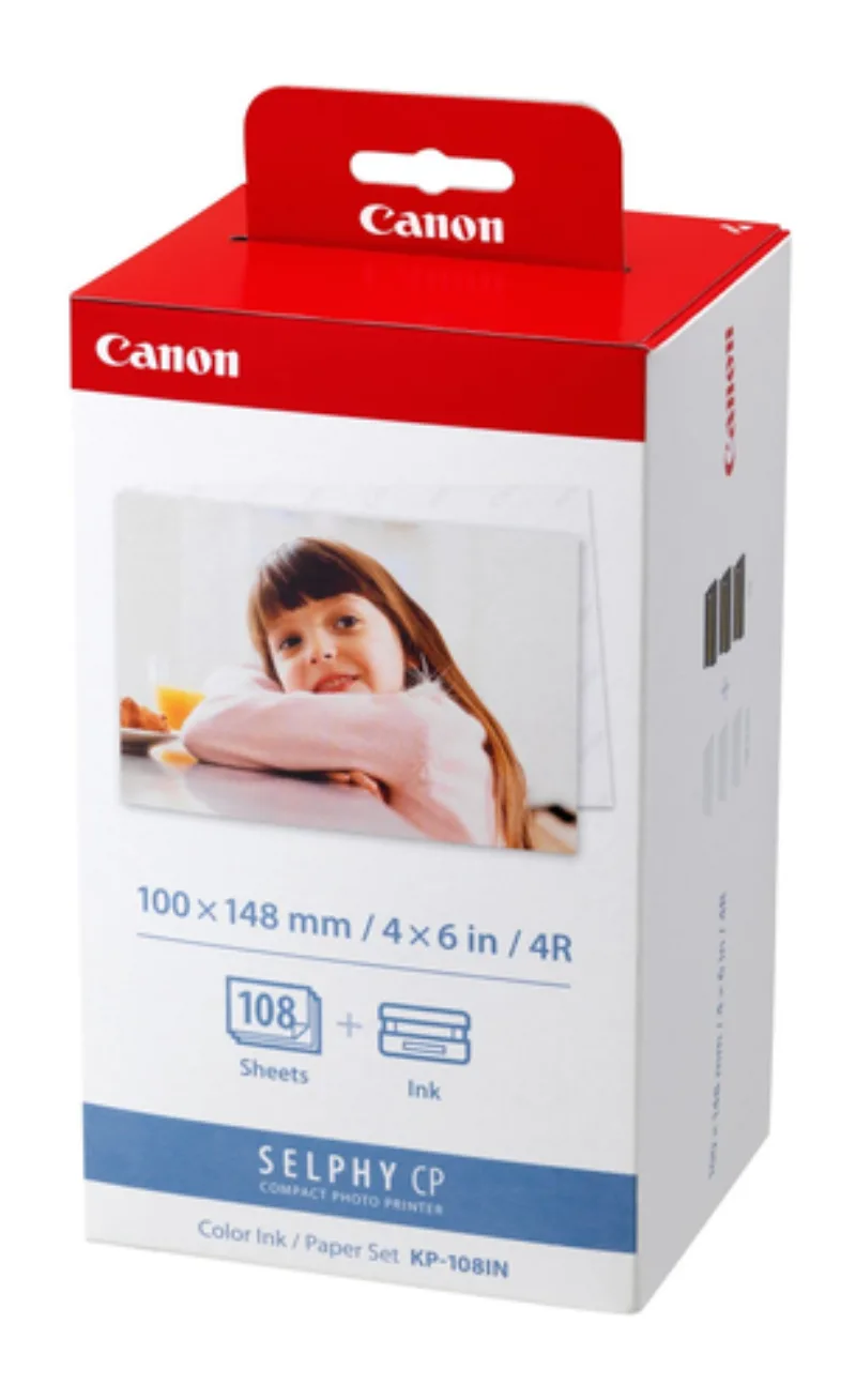 Canon Kit Papier Photo KP-108IN (108 feuilles + encre)