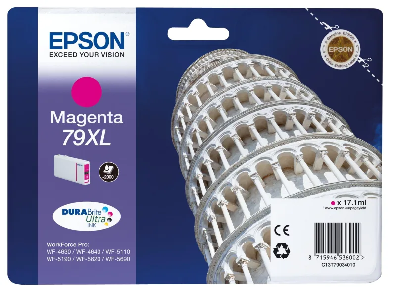 Epson Cartouche T7903 Magenta XL pour WF-5xxx