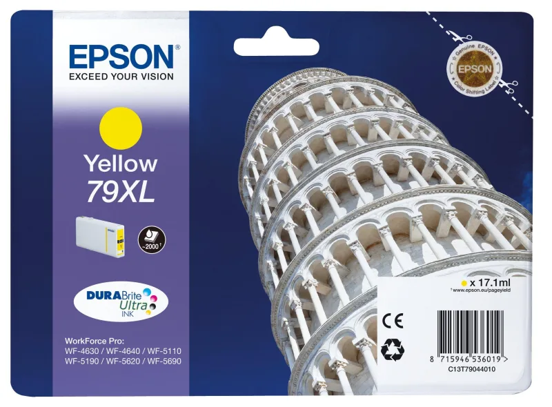 Epson Cartouche T7904 Jaune XL pour WF-5xxx