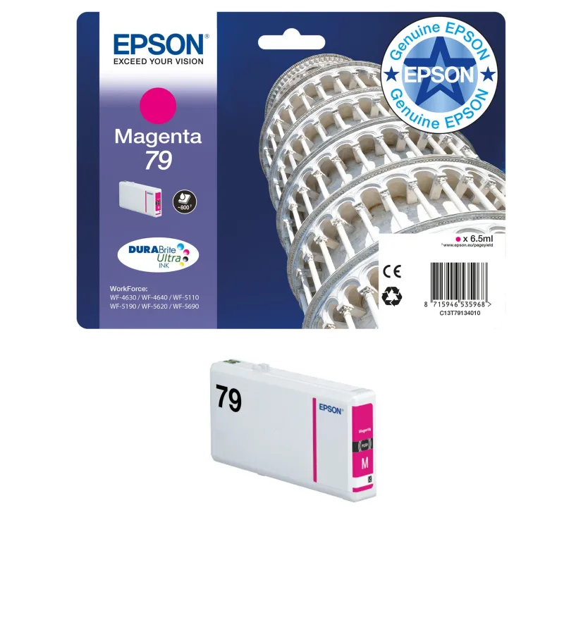Epson Cartouche T7913 Magenta L pour WF-5xxx
