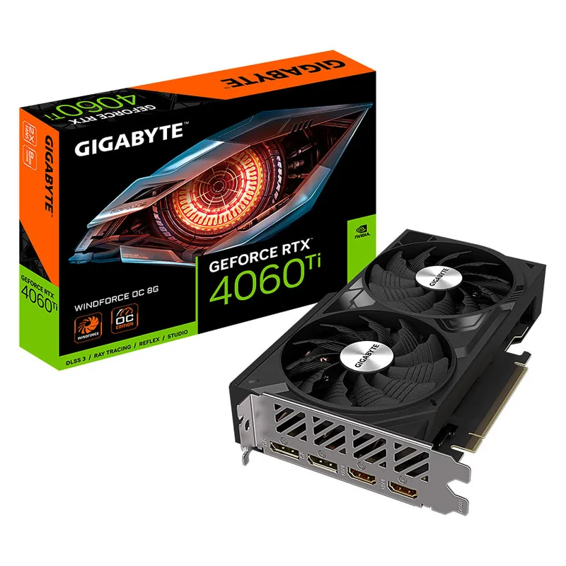 GIGABYTE GEFORCE RTX 4060 TI WINDFORCE OC 16G