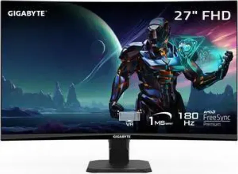 GIGABYTE Moniteur Gaming 27'' GS27FC EU 180Hz 1ms
